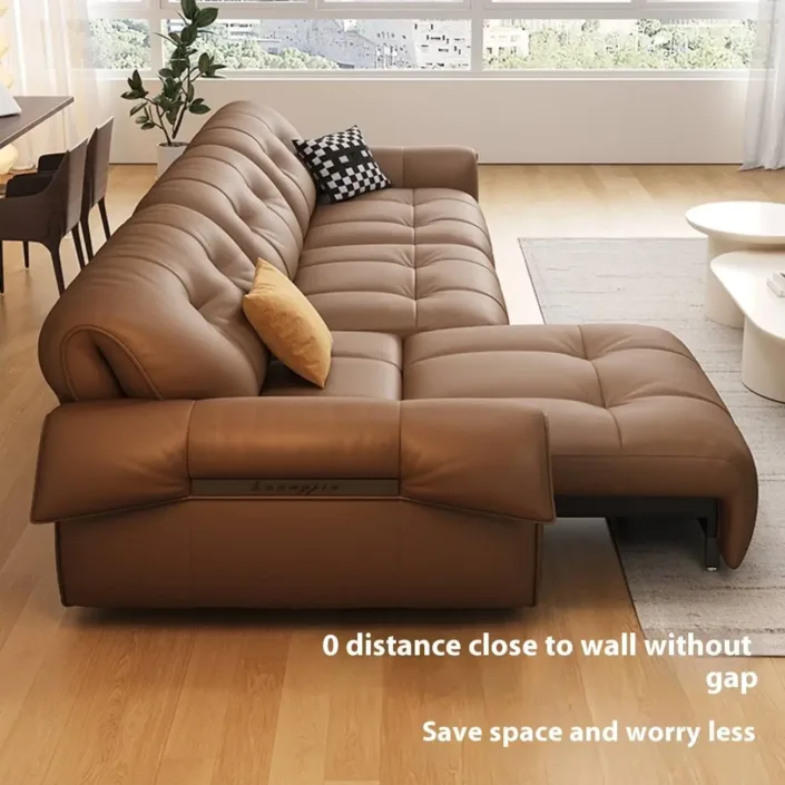 Globe Sofa - Italian Minimalist Multifunctional Electric Leather Sofa Globe Sofa - Italian Minimalist Multifunctional Electric Leather Sofa