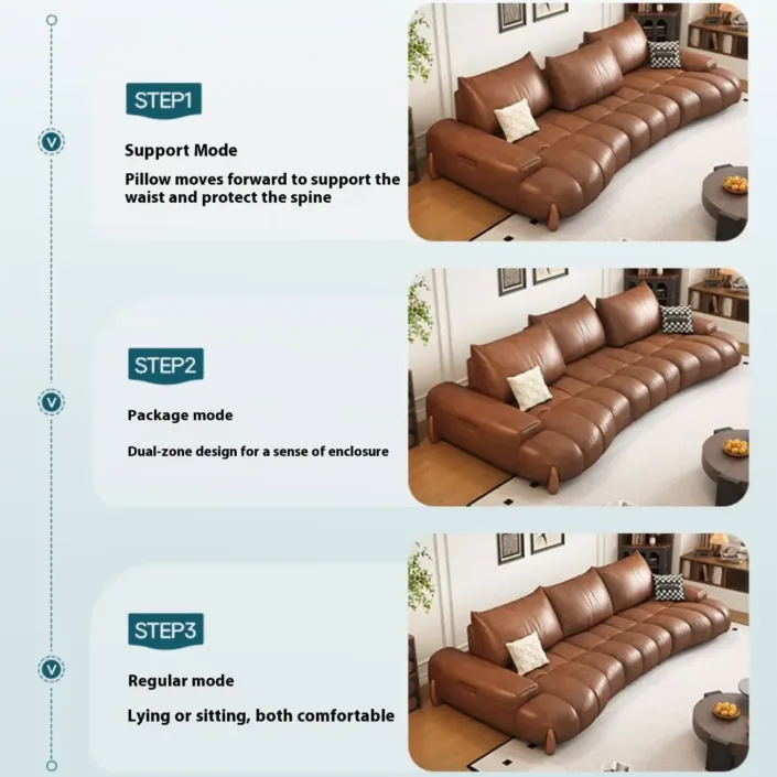 Globe Sofa - Mosen Extra Deep Oil Wax Leather Sofa Globe Sofa - Mosen Extra Deep Oil Wax Leather Sofa