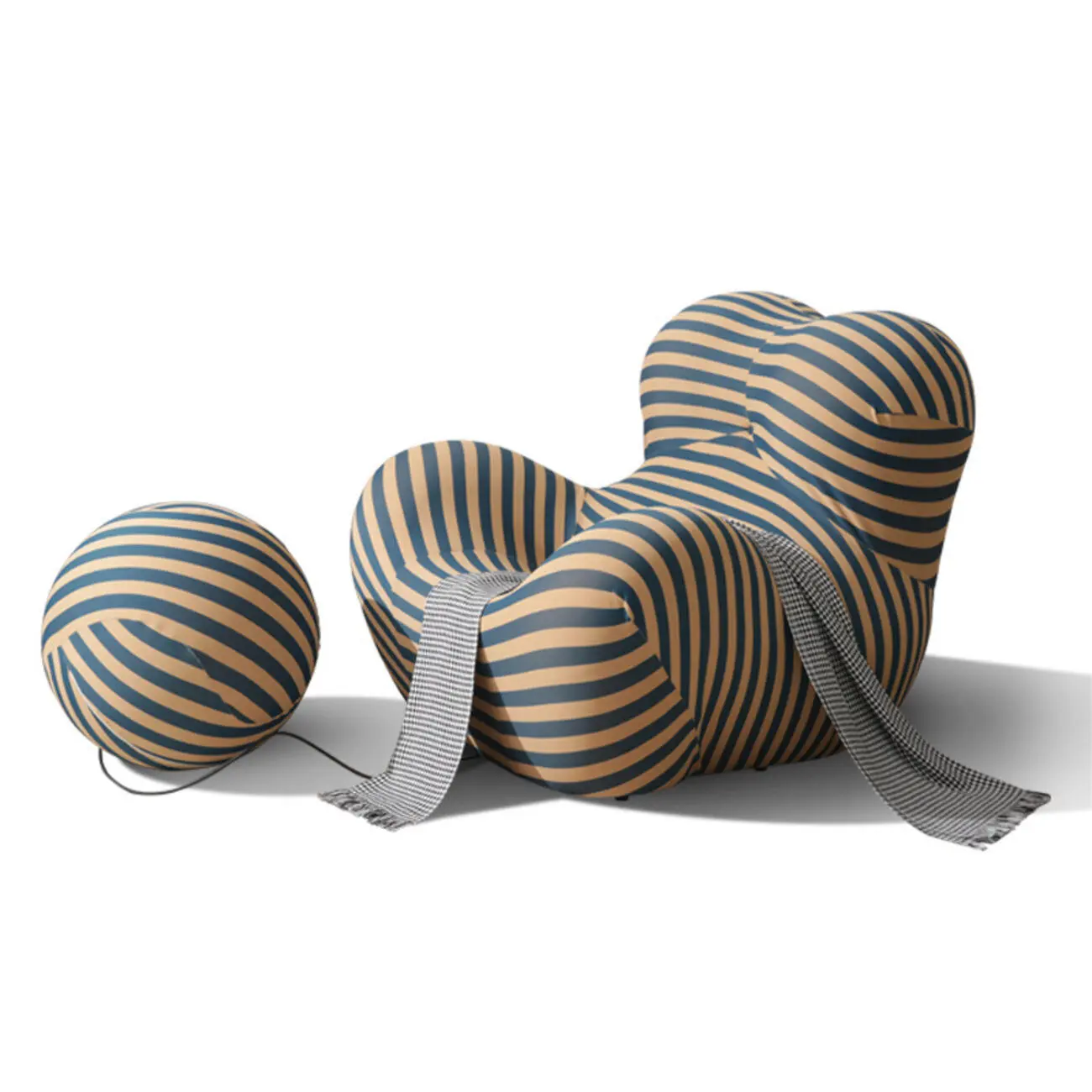 主图-04 Globe Sofa - Mother's Embrace" Compression Sofa Recliner