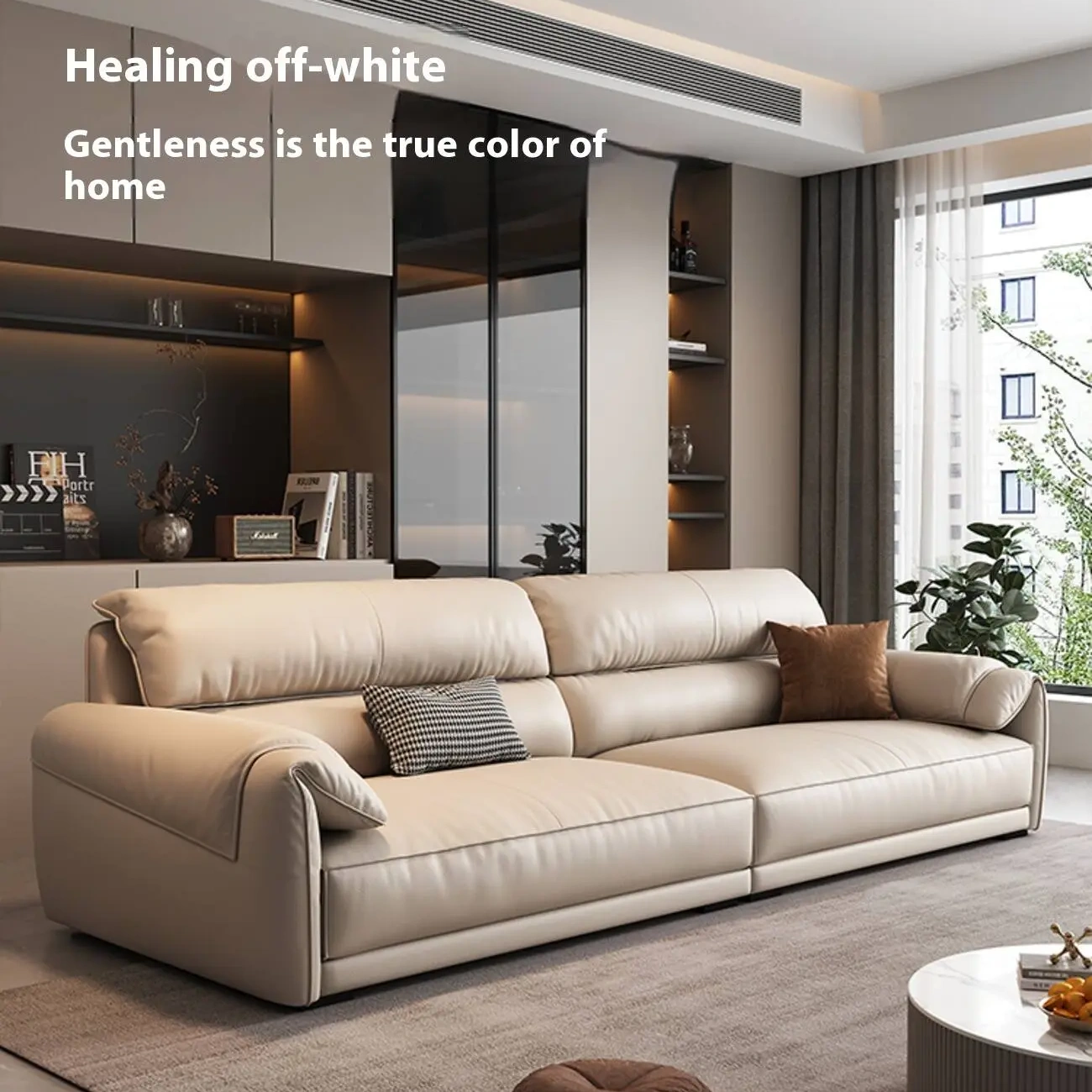 主图-04 Globe Sofa - Italian Modern Minimalist Dream Leather Sofa