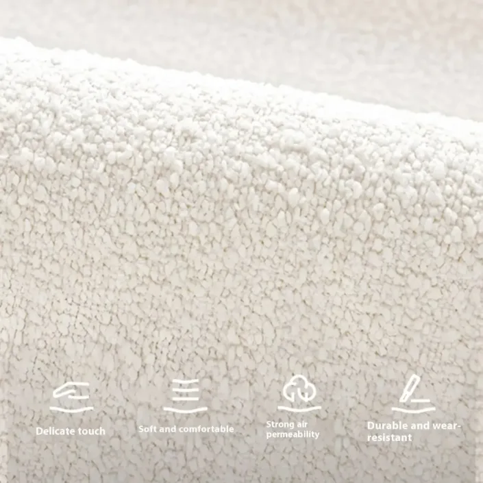 Globe Sofa - Cream-Colored Shearling Single Armchair Globe Sofa - Cream-Colored Shearling Single Armchair