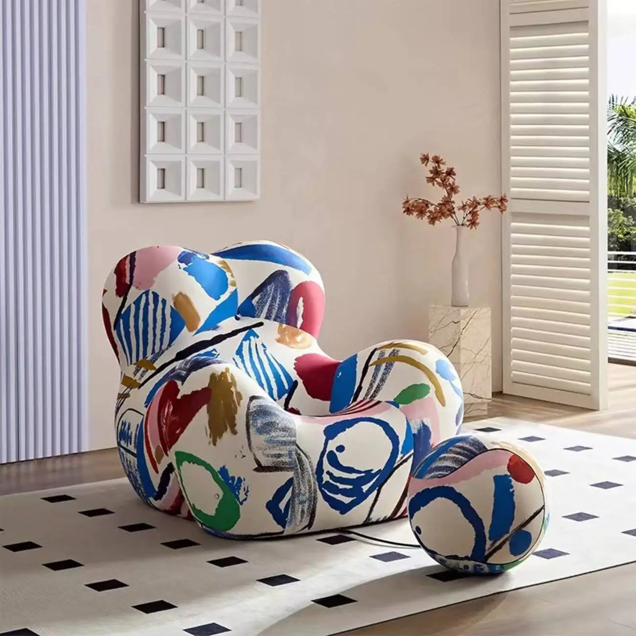主图-04 Globe Sofa - Mother's Embrace" Compression Sofa Recliner