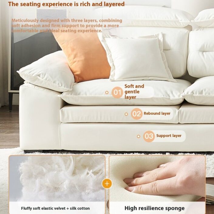 Globe Sofa - Nordic minimalist luxury technology fabric sofa Globe Sofa - Nordic minimalist luxury technology fabric sofa