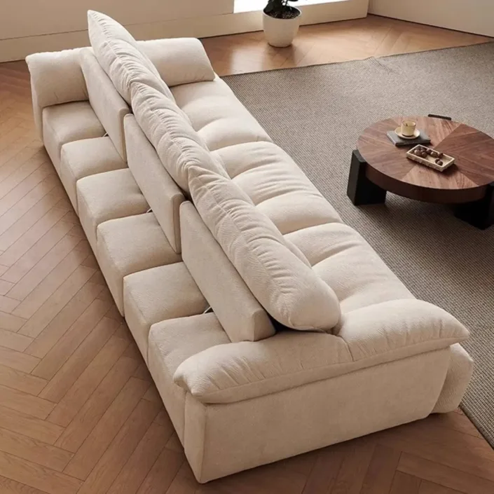 Globe Sofa - Chenille Down Cloud Fabric Sofa Globe Sofa - Chenille Down Cloud Fabric Sofa