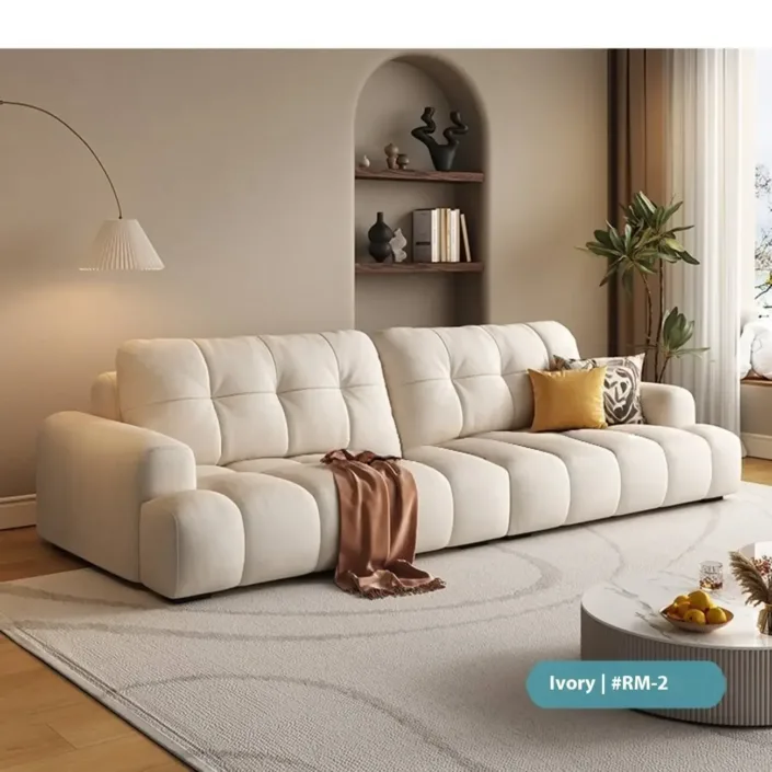 Globe Sofa - Natural Breeze Direct-Vent Linen Sofa Globe Sofa - Natural Breeze Direct-Vent Linen Sofa