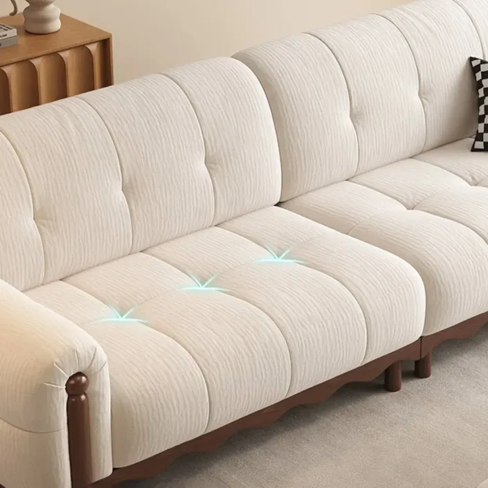 Globe Sofa - New Solid Wood Chenille French Sofa Globe Sofa - New Solid Wood Chenille French Sofa