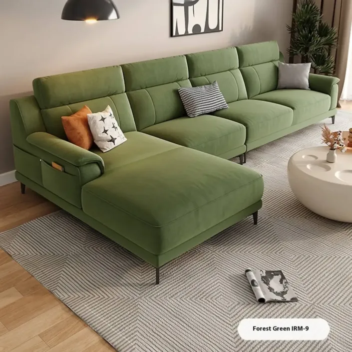 Globe Sofa - Nordic Modern Antibacterial Fabric Corner Sofa Globe Sofa - Nordic Modern Antibacterial Fabric Corner Sofa