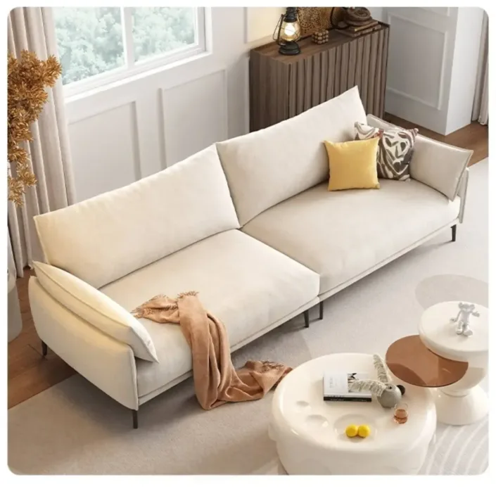 Globe Sofa - Creamy Style Tech Antibacterial Scratch-Resistant Sofa Globe Sofa - Creamy Style Tech Antibacterial Scratch-Resistant Sofa