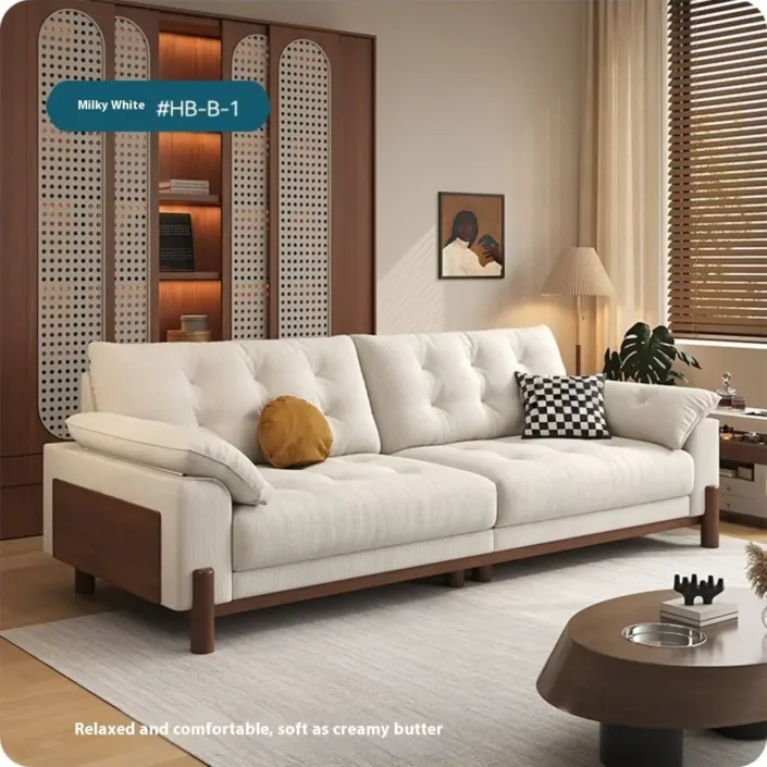 Globe Sofa - Removable-Cover Solid Wood Cloud-Style Upholstered fabric Sofa Globe Sofa - Removable-Cover Solid Wood Cloud-Style Upholstered fabric Sofa