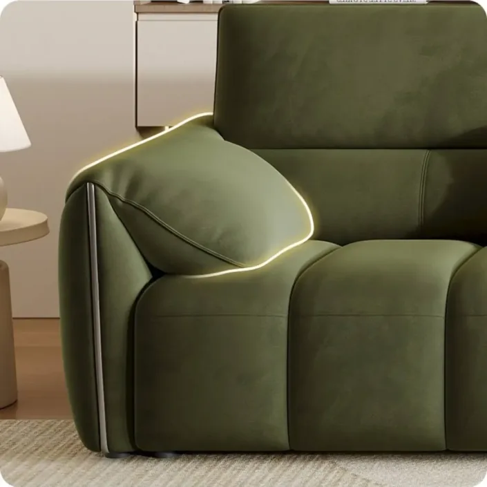 Globe Sofa - New Linear Luxury Milk Fabric Sofa Globe Sofa - New Linear Luxury Milk Fabric Sofa