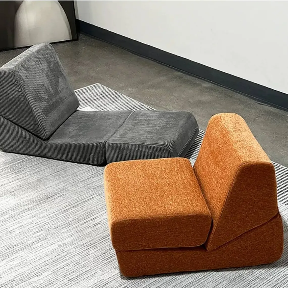 主图-05 Globe Sofa - Three-Fold Transformable Compressed Lounge Sofa Bed