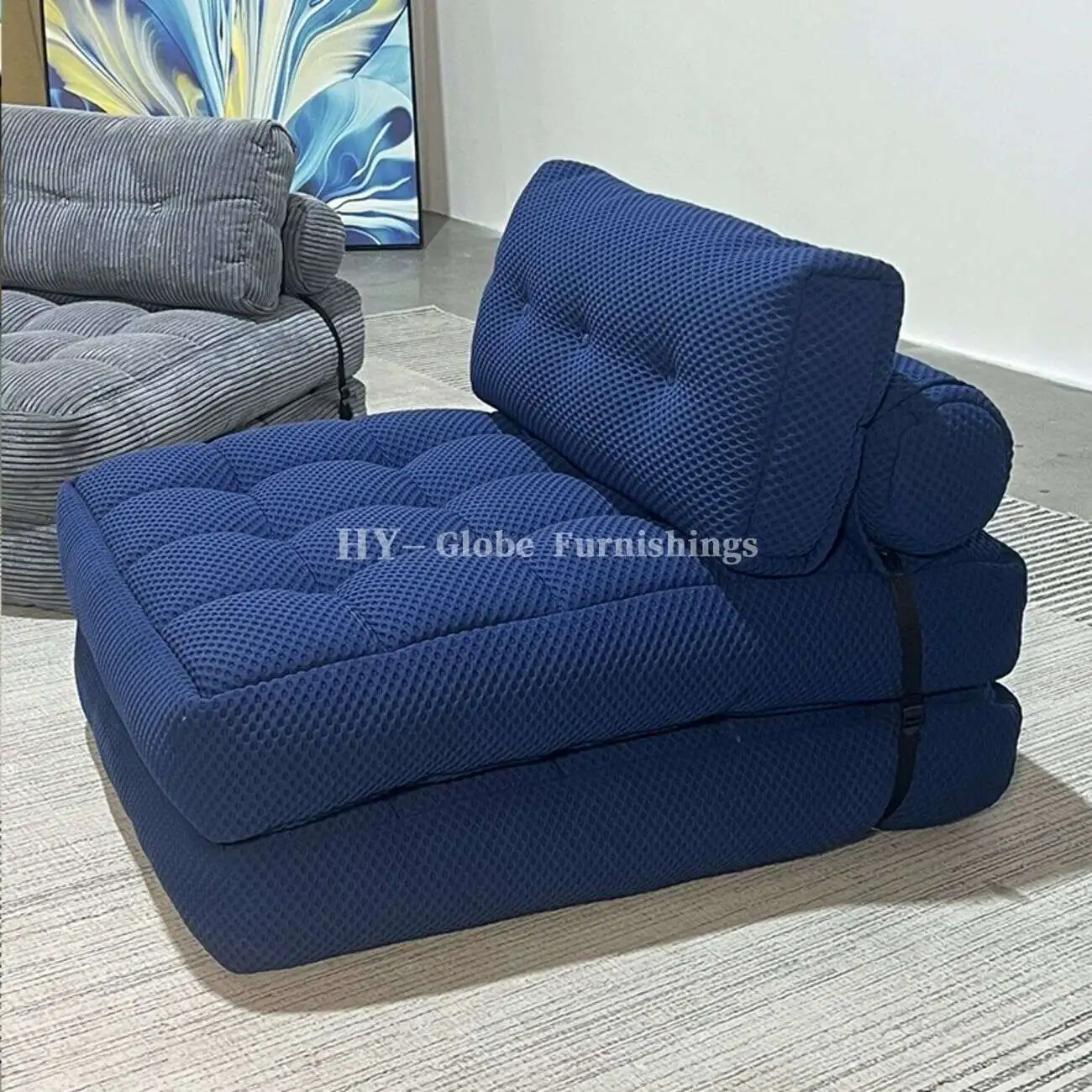 Globe Sofa - Alien-shaped modular compression sofa 主图-05