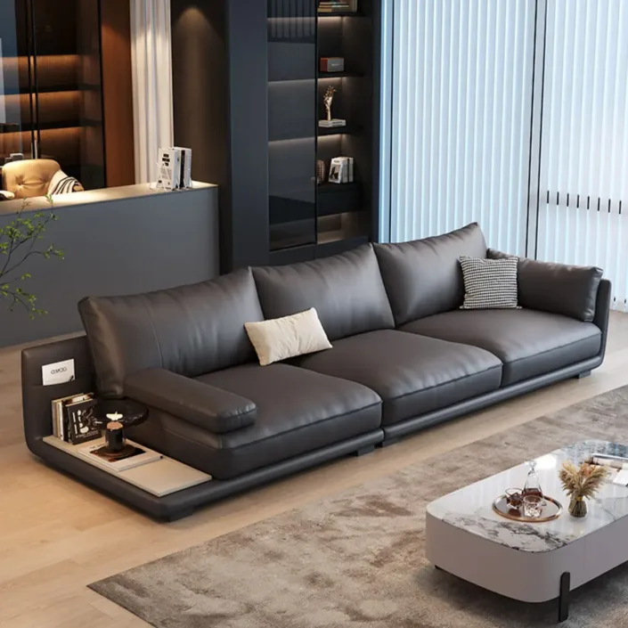 Globe Sofa - Modern minimalist top-grain leather sofa Globe Sofa - Modern minimalist top-grain leather sofa