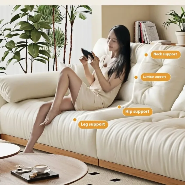 Globe Sofa - CloudBoost Pro Smart Leather Sofa Globe Sofa - CloudBoost Pro Smart Leather Sofa