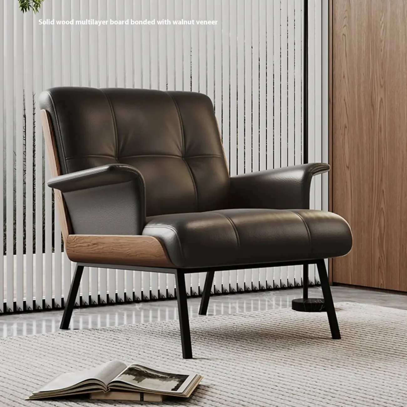 主图-05 Globe Sofa - Luxury Minimalist Comfort Armchair