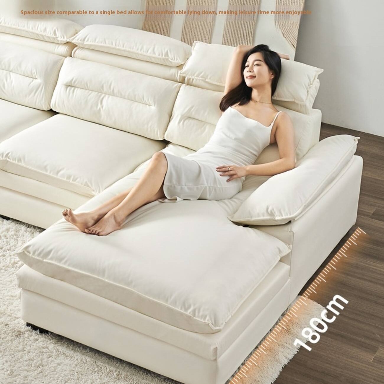主图-06 Globe Sofa - Nordic minimalist luxury technology fabric sofa