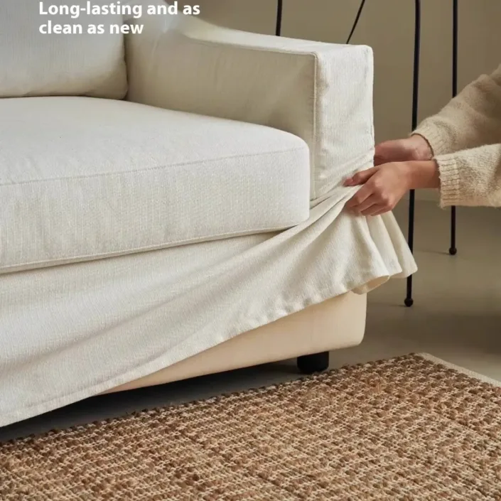 Globe Sofa - Natural Breeze Direct-Vent Linen Sofa Globe Sofa - Natural Breeze Direct-Vent Linen Sofa