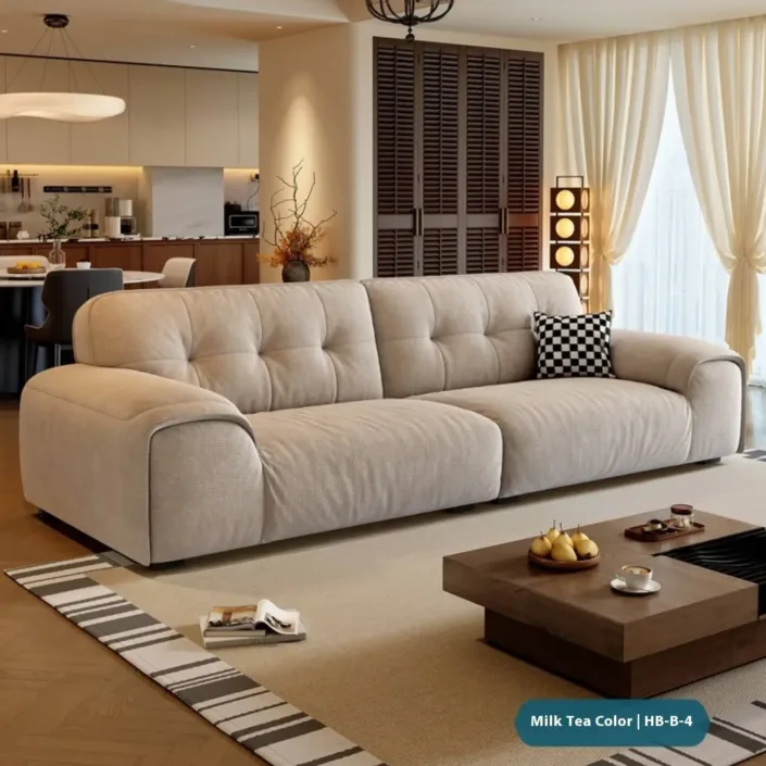 Globe Sofa - New Damo Milk Cream Style Sofa Globe Sofa - New Damo Milk Cream Style Sofa