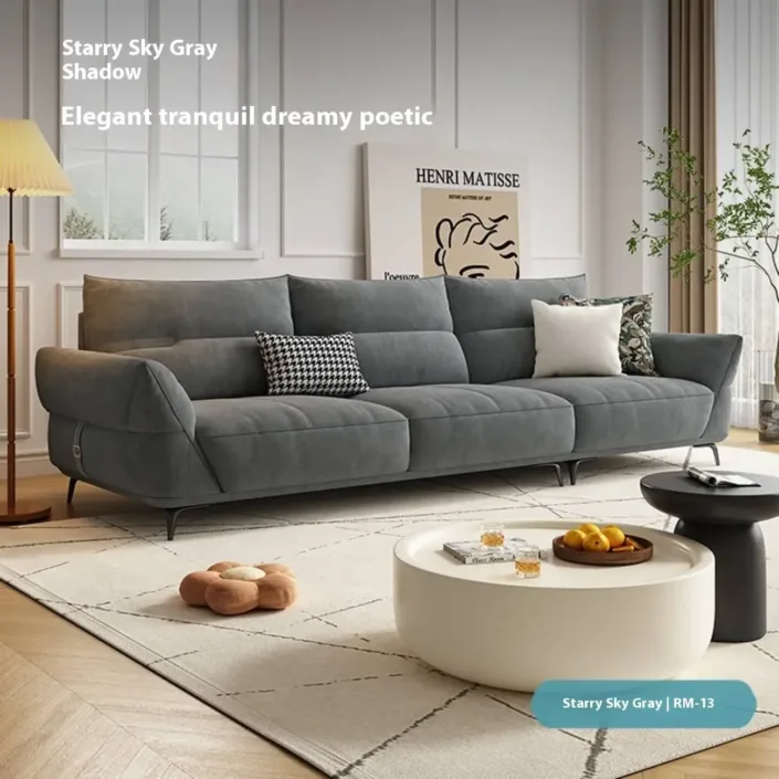 Globe Sofa - Cream-Style Tech Fabric Sofa
