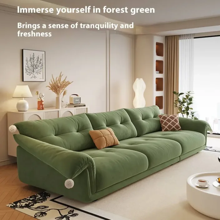 Globe Sofa - 2025 New Compact Straight-Back Cat-Scratch-Resistant Fabric Sofa Globe Sofa - 2025 New Compact Straight-Back Cat-Scratch-Resistant Fabric Sofa