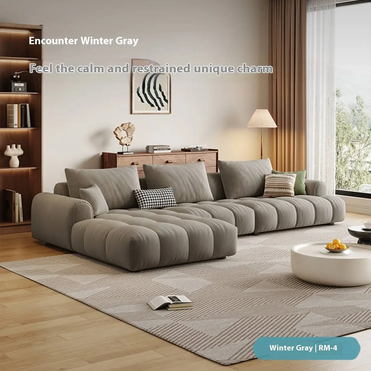 主图-06 Globe Sofa - New Empress Marshmallow Sofa