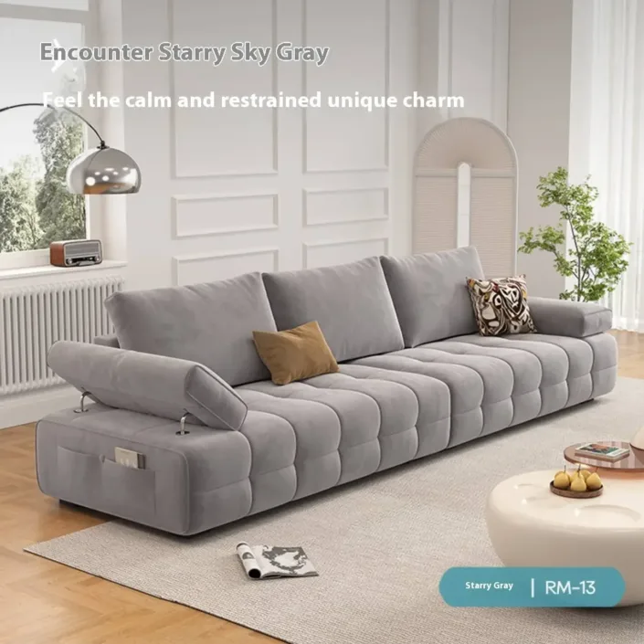Globe Sofa - Lawrence Adjustable Armrest Sofa Globe Sofa - Lawrence Adjustable Armrest Sofa