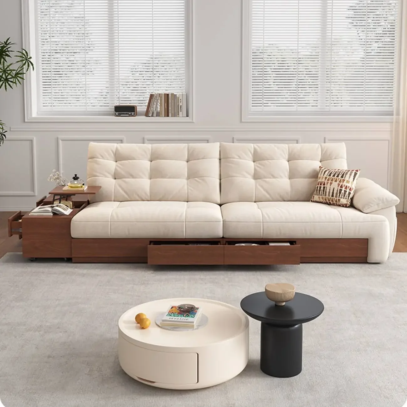 主图-06 Globe Sofa - Movable Storage Cabinet Multifunctional Storage Sofa