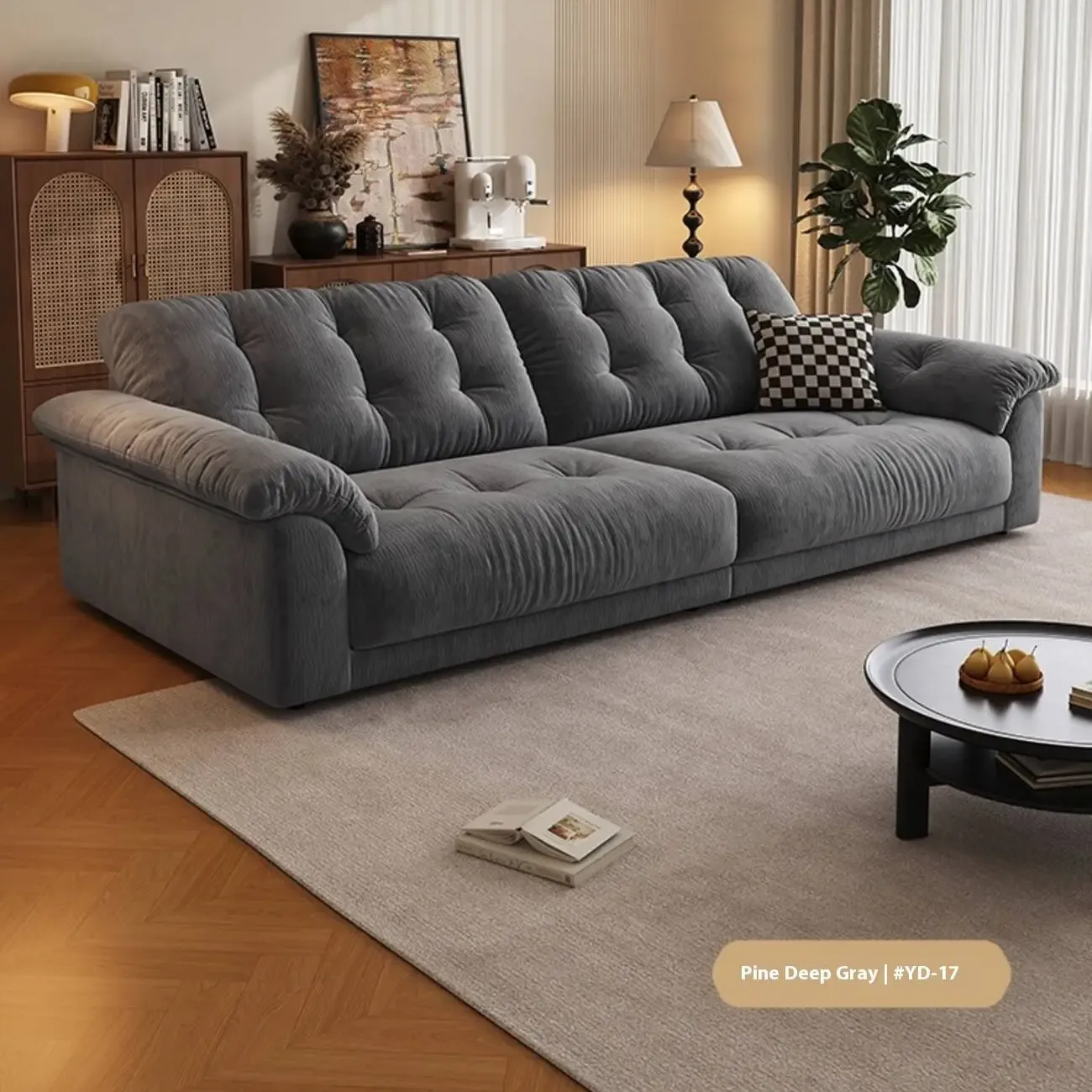 主图-06 Globe Sofa - Removable and Washable Chenille Space Cloud Sofa