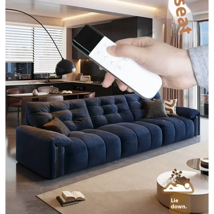 Globe Sofa - Cream folding and telescoping functional sofa