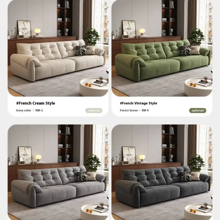 Globe Sofa - Modular Cream-Style Fabric Sofa Globe Sofa - Modular Cream-Style Fabric Sofa
