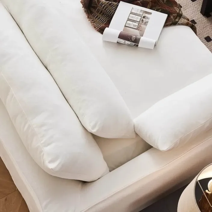 Globe Sofa - Linen Fabric Fully Removable and Washable French Sofa Globe Sofa - Linen Fabric Fully Removable and Washable French Sofa