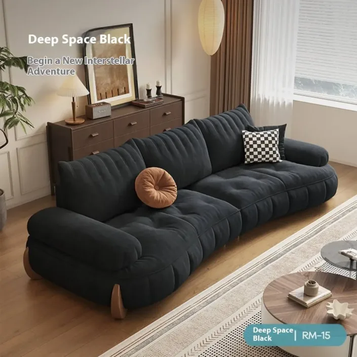 Globe Sofa - Modern Cream-Style Fabric Sofa Globe Sofa - Modern Cream-Style Fabric Sofa