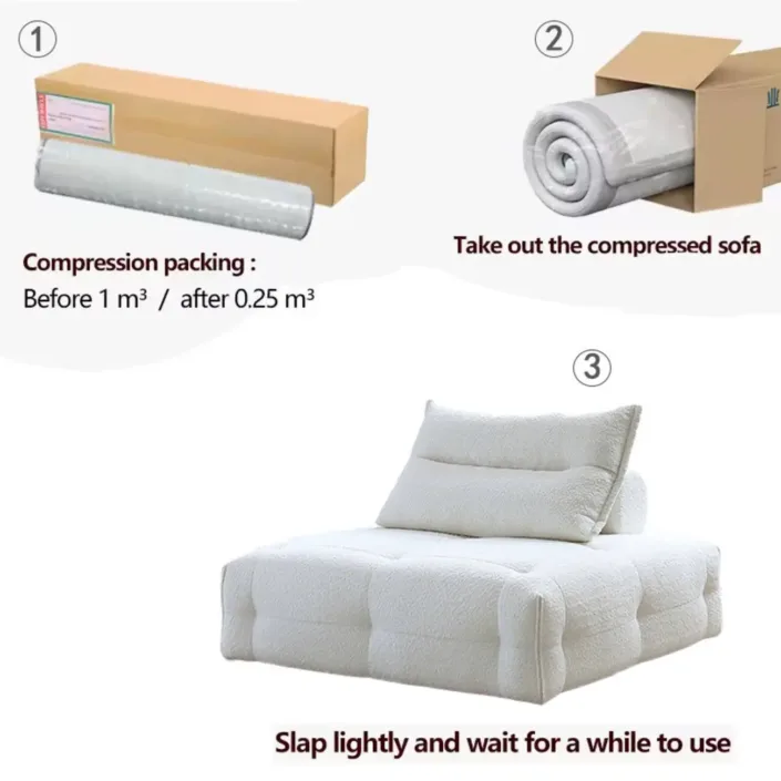 Globe Sofa - Modular Combination Cube-Style Compressed Sofa Globe Sofa - Modular Combination Cube-Style Compressed Sofa