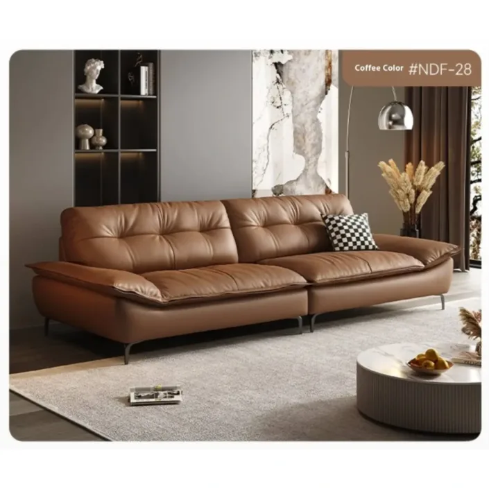 Globe Sofa - Italian Luxury Cloud-Shaped Sofa in Top-Grain Leather Globe Sofa - Italian Luxury Cloud-Shaped Sofa in Top-Grain Leather