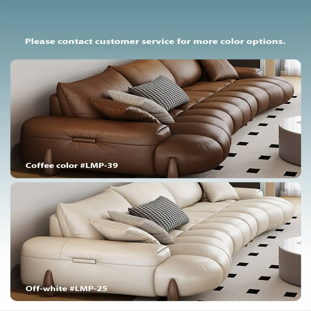 主图-06 Globe Sofa - Mosen Vintage Straight Leather Sofa