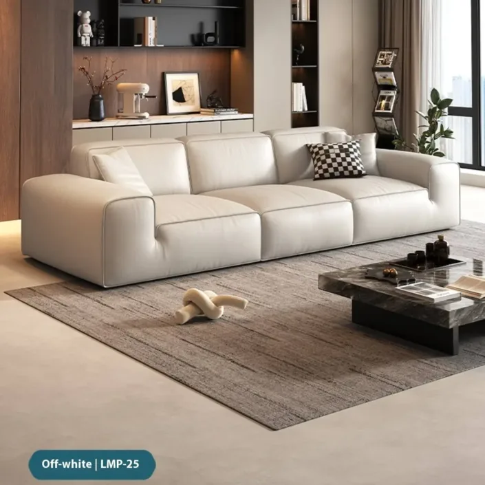 Globe Sofa - Italian Luxury Black Cowhide Leather Sofa Globe Sofa - Italian Luxury Black Cowhide Leather Sofa
