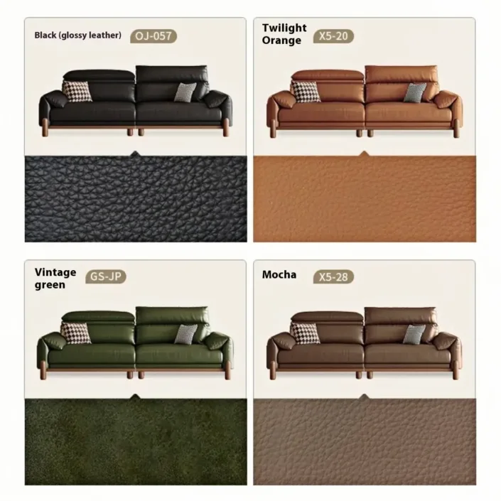 Globe Sofa - Warm and retro genuine leather sofa Globe Sofa - Warm and retro genuine leather sofa