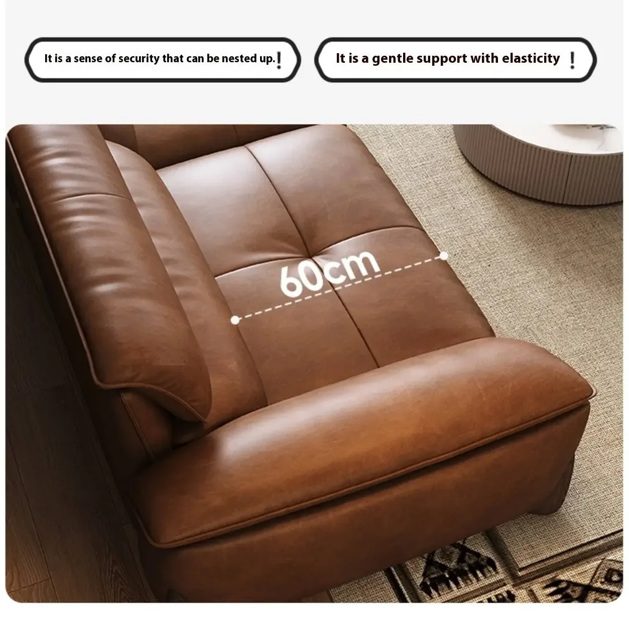 主图-06 Globe Sofa - Italian light luxury oil-wax leather sofa