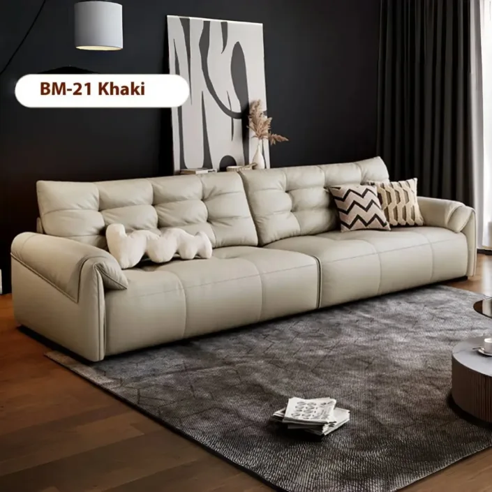 Globe Sofa - Modern Minimalist Italian Top-Grain Leather Sofa Globe Sofa - Modern Minimalist Italian Top-Grain Leather Sofa