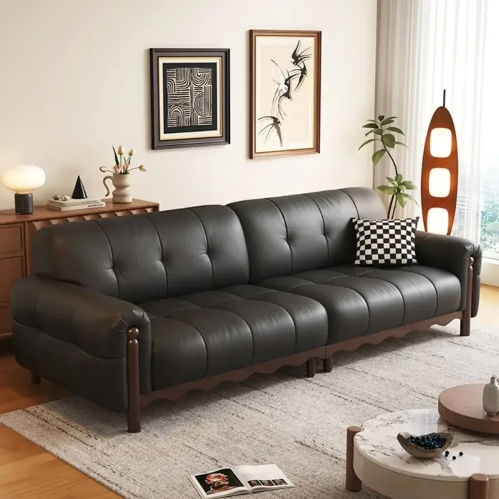 Globe Sofa - Vintage-inspired top-grain leather sofa Globe Sofa - Vintage-inspired top-grain leather sofa