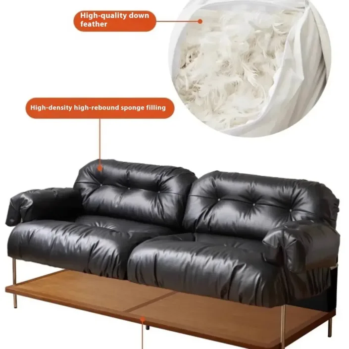 Globe Sofa - Cloud-shaped Ear-shaped Leather Sofa Globe Sofa - Cloud-shaped Ear-shaped Leather Sofa
