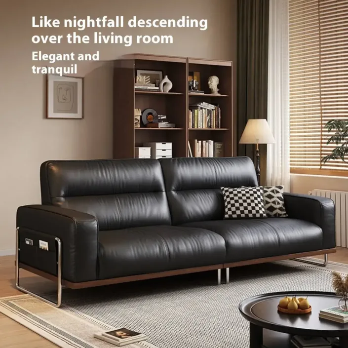 Globe Sofa - Solid Wood Italian Vintage New Leather Sofa Globe Sofa - Solid Wood Italian Vintage New Leather Sofa
