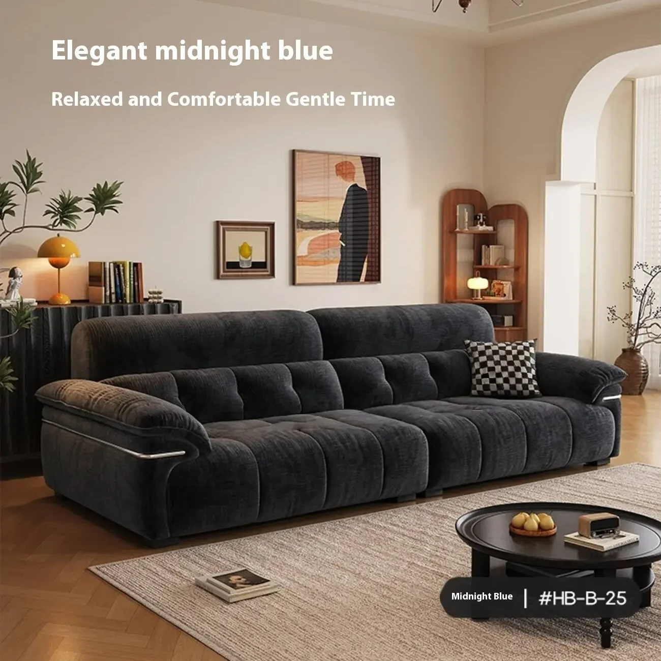 主图-06a Globe Sofa - Vintage Top-Grain Leather Sofa