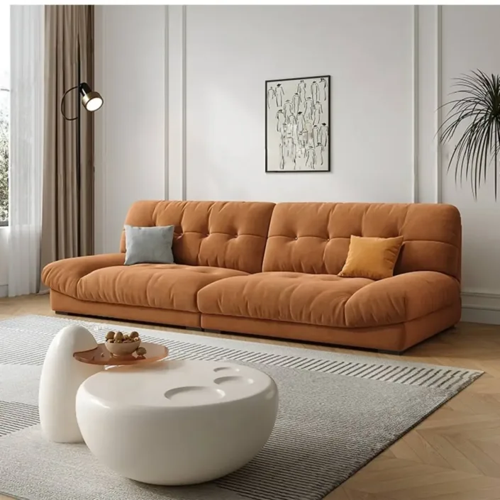 Globe Sofa - Luxury Cloud-Shaped Straight-Back Sofa Globe Sofa - Luxury Cloud-Shaped Straight-Back Sofa