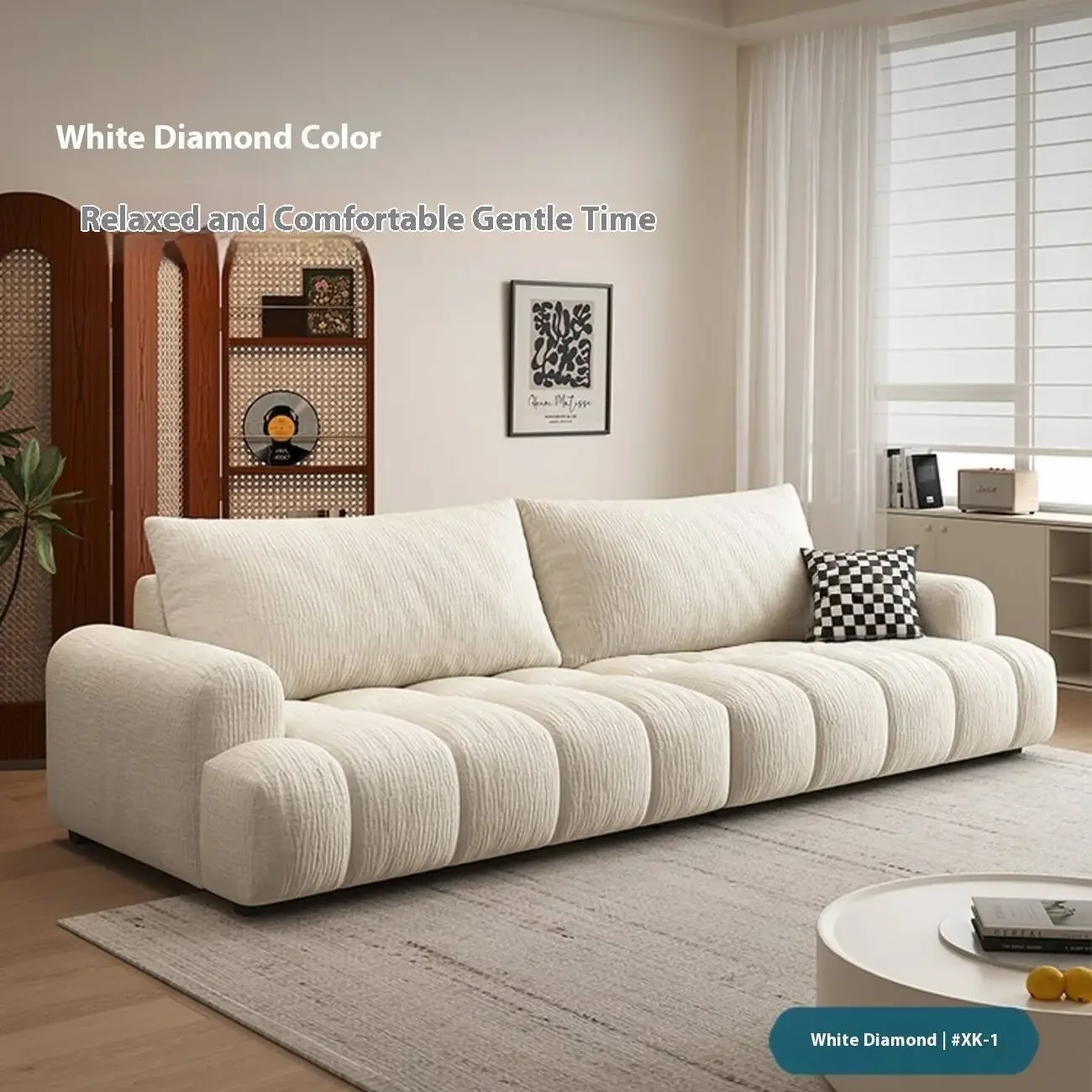 主图-07 Globe Sofa - New Premium Cloud Sofa with Baby's Breath Accents