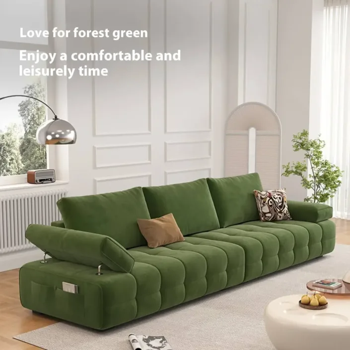 Globe Sofa - Lawrence Adjustable Armrest Sofa Globe Sofa - Lawrence Adjustable Armrest Sofa
