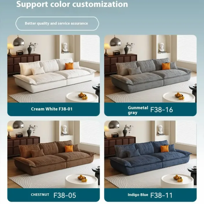 Globe Sofa - Sailcloth Upholstery Breathable Cotton-Linen Sofa Set Globe Sofa - Sailcloth Upholstery Breathable Cotton-Linen Sofa Set