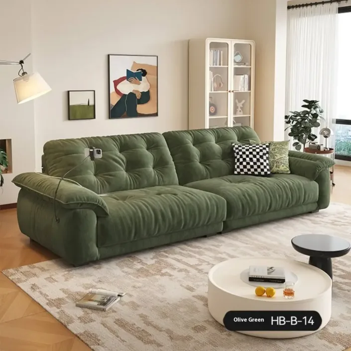 Globe Sofa - Chenille Functional Charging Space Cloud Sofa Globe Sofa - Chenille Functional Charging Space Cloud Sofa