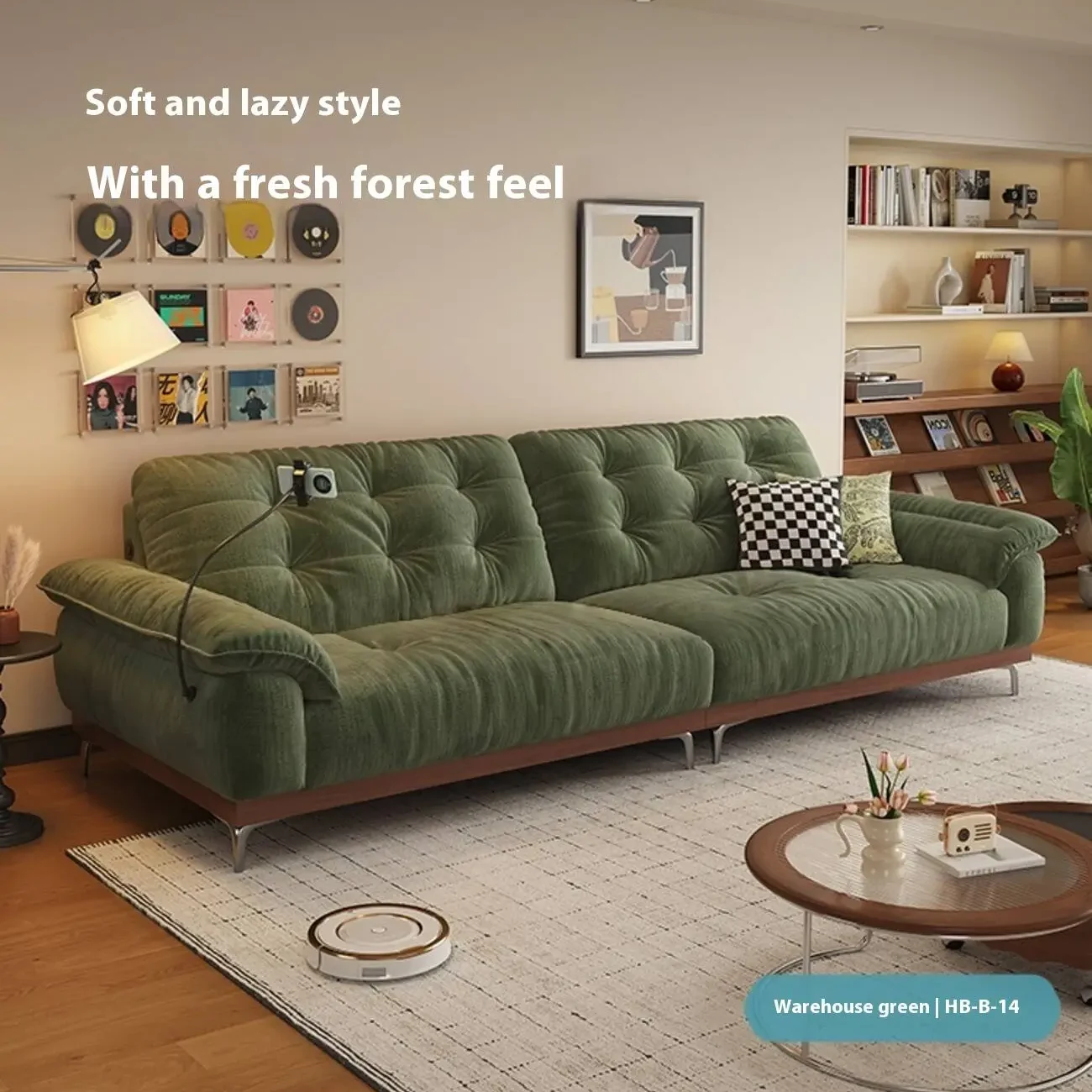 主图-07 Globe Sofa - Rechargeable Multifunctional Chenille Sofa