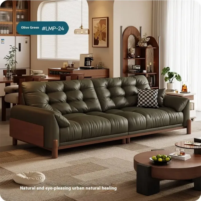 Globe Sofa - Medieval solid wood modular leather sofa Globe Sofa - Medieval solid wood modular leather sofa